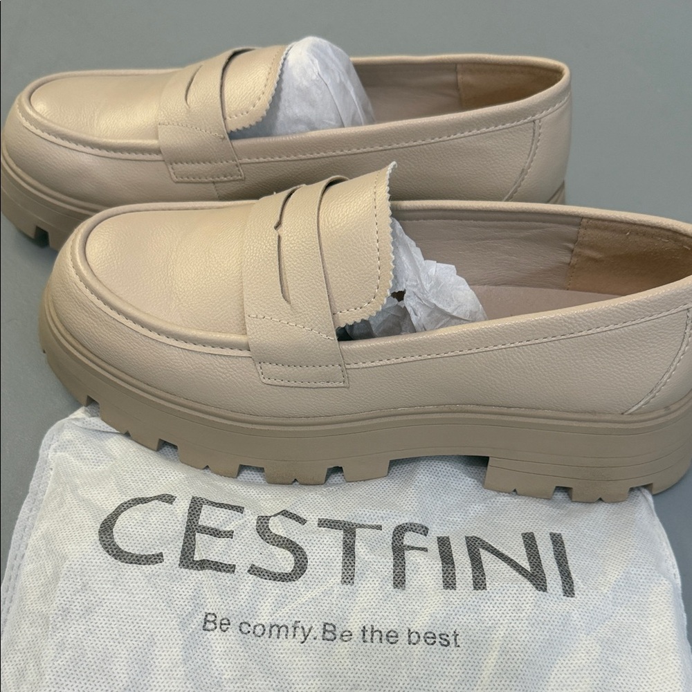 Cestfini Beige Loafers